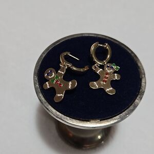 Betsey Johnson Gingerbread Earrings